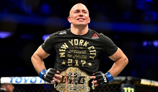 Georges St-Pierre Talks About Comeback Fight With Khabib Nurmagomedov