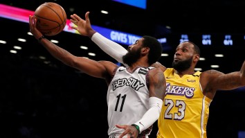 NBA Fans Blast Kyrie Irving For Implying LeBron James Wasn’t Clutch Down The Stretch Of Games When They Were Teammates