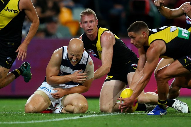Gary Ablett AFL shoulder injury