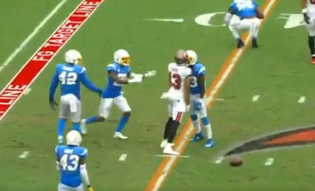 Mike Evans Shove