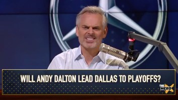 Colin Cowherd Tries To Explain That There’s Not A ‘Massive Gap’ Between Dak Prescott And Andy Dalton