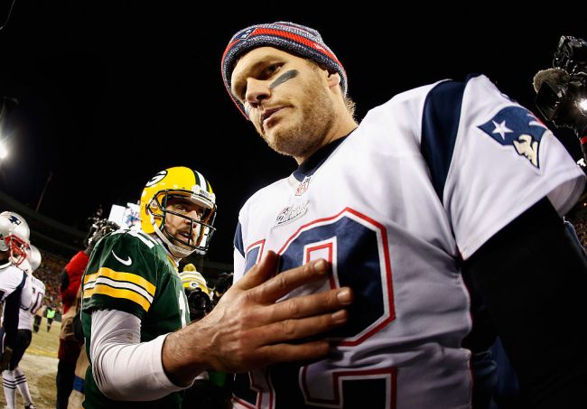 Tom Brady Aaron Rodgers Golf Rivalry
