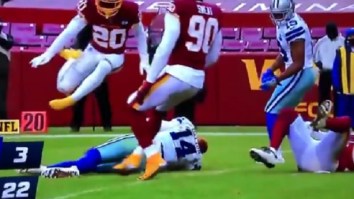 Washington’s Jon Bostic Ejected After He Knocked Andy Dalton Out Cold With Dirty Hit To The Head