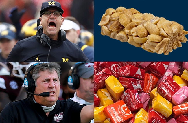 college football coaches as halloween candy
