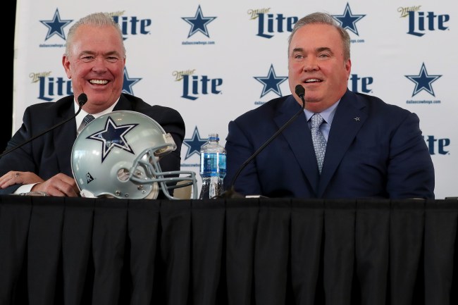 Dallas Cowboys V.P. Stephen Jones defends the hiring of Mike McCarthy, saying he's the right man for the job