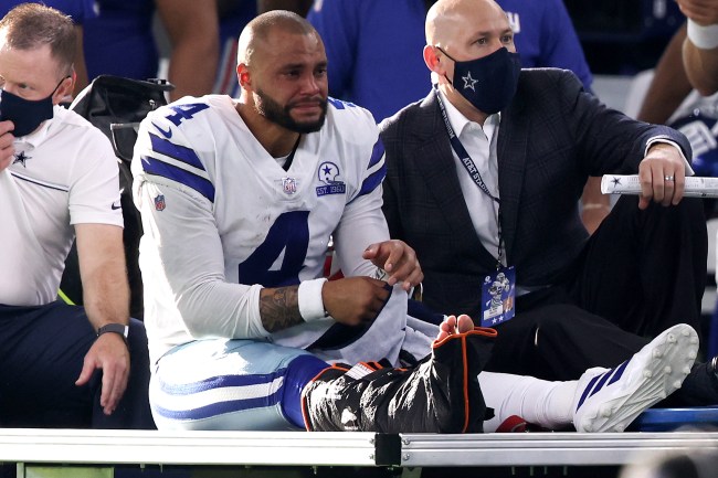 Confused Dallas Cowboys fans are blasting retired RB Rashad Jennings for the Dak Prescott injury