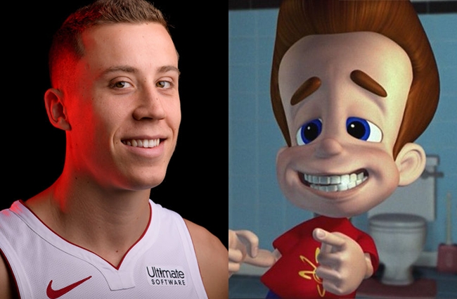 duncan robinson jimmy neutron lakers taunts