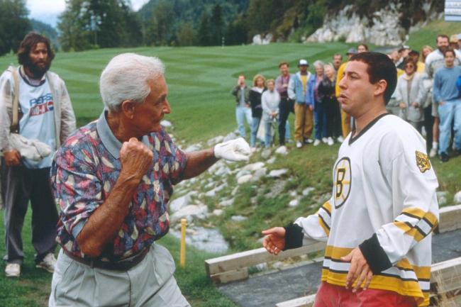 Adam Sandler revealed that Bob Barker was not his first choice in Happy Gilmore, he wanted Ed McMahon for the golf fight where Happy Gilmore won.
