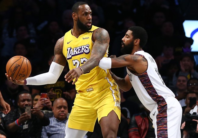 kyrie irving lebron james shade response