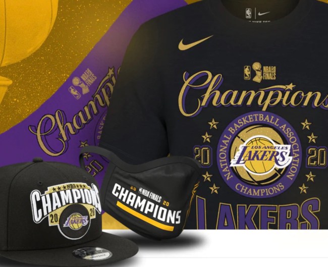 Lakers Championship Merch