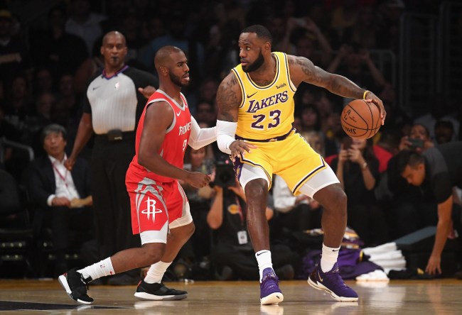 NBA execs think LeBron James will use his influence on Lakers' front office to force a Chris Paul trade this offseason