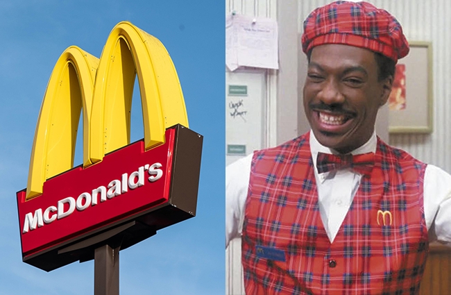 coming 2 america mcdonalds mcdowells collab