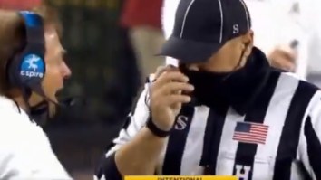 Fans Were Extremely Uncomfortable With Maskless Alabama Coach Nick Saban Getting In Ref’s Face Days After Testing Positive For Coronavirus