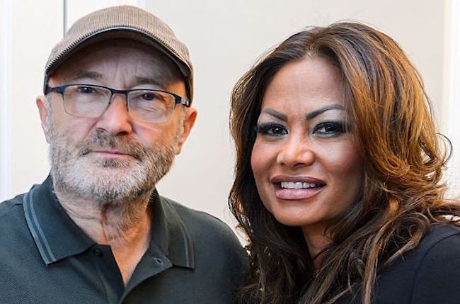phil collins ex wife occupying mansion