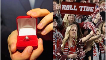 Alabama Fan Loses Engagement Diamond At Bryant-Denny Stadium, Staffer Finds It And Returns It Day Later