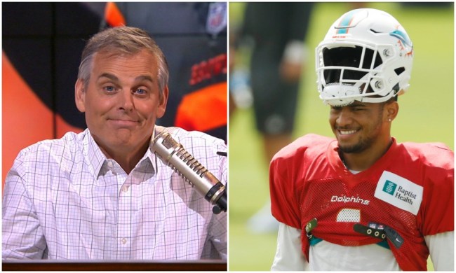 colin cowherd tua tagovailoa wont work nfl
