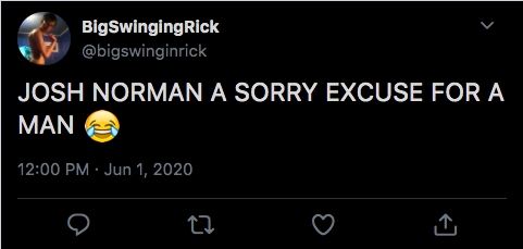 Josh Norman Tweet