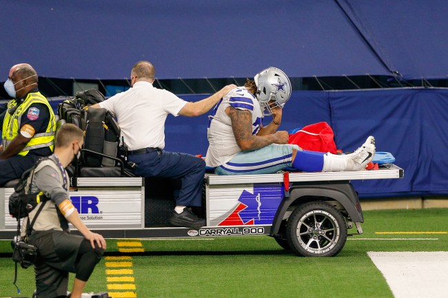 Cowboys DL Trysten Hill reportedly tore his ACL and NFL fans mocked him on Twitter weeks after his dirty hit