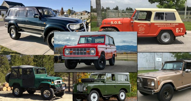 Best Vintage SUVs For Sale Online This Week