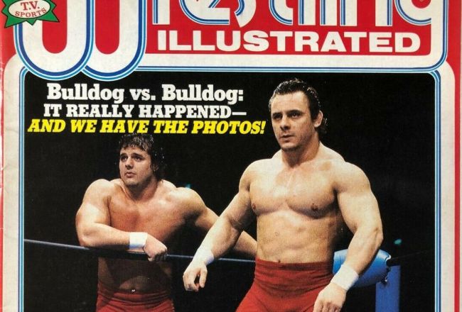 British Bulldogs Pro Wrestling Illustrated Magazine