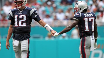 Antonio Brown Is Reportedly Living With Tom Brady Because Brady Wants To Make Sure He Doesn’t Cause Problems
