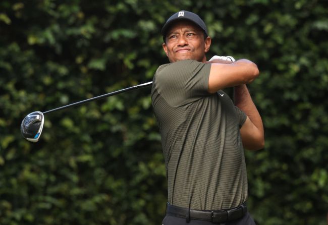 tiger woods not drunk car crash