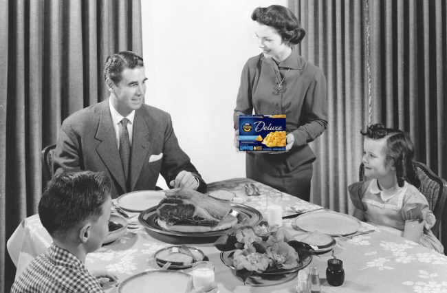 Macaroni and cheese thanksgiving