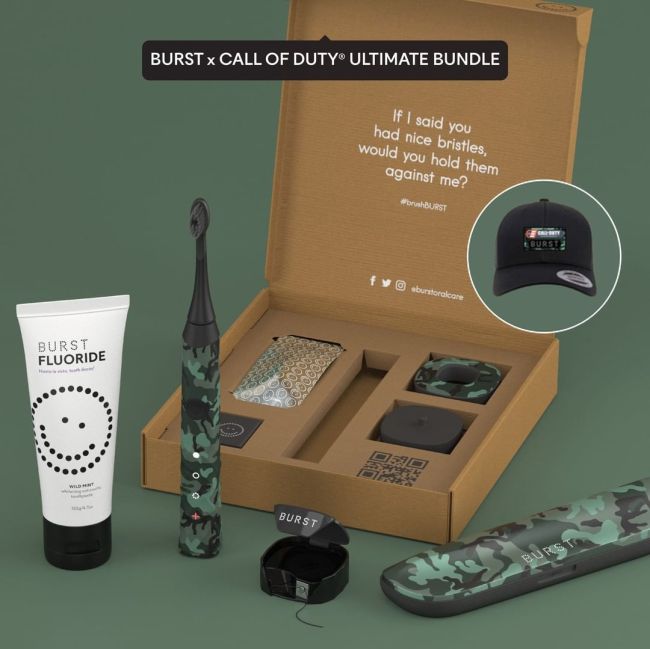 BURST Call of Duty Endowment toothbrush
