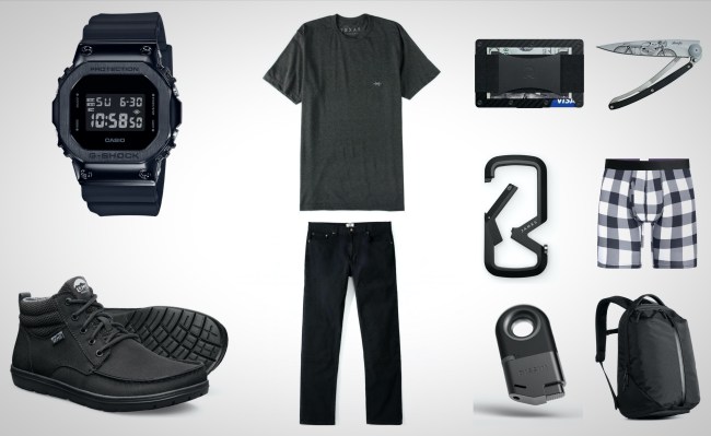 black everyday carry essentials