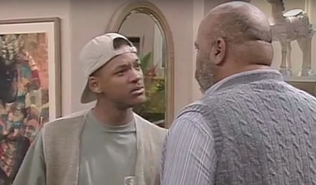 fresh prince dad scene
