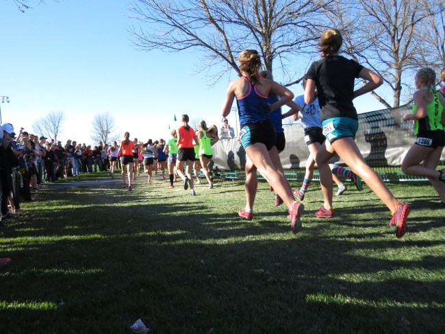cross country running
