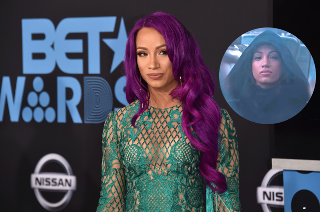 sasha banks the mandalorian