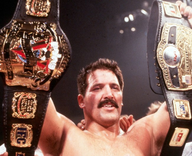Dan Severn UFC NWA Champion