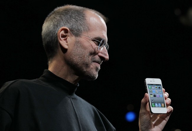 Steve Jobs 2010 black turtleneck sweater