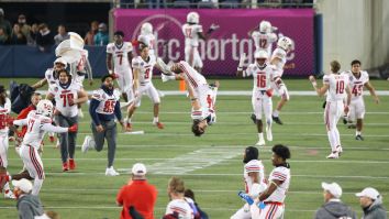Hugh Freeze And Liberty Football Ruin Coastal Carolina’s Perfect Season On A Blocked Kick In Overtime Despite Late Goal-Line Blunder