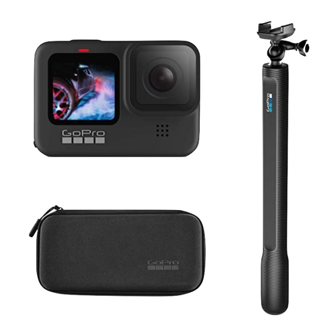 GoPro HERO9 Black Bundle with El Grande Mount