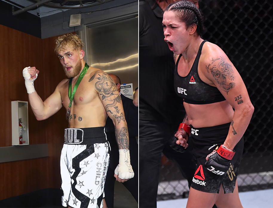 Jake Paul Amanda Nunes