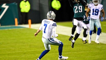 Jerry Jones Says Broncos Using Practice Squad WR At QB Was No Worse Than Starting Ben DiNucci