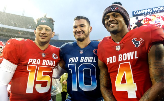 Mitchell Trubisky Talks Deshaun Watson Comparisons Ahead Of Texans Game