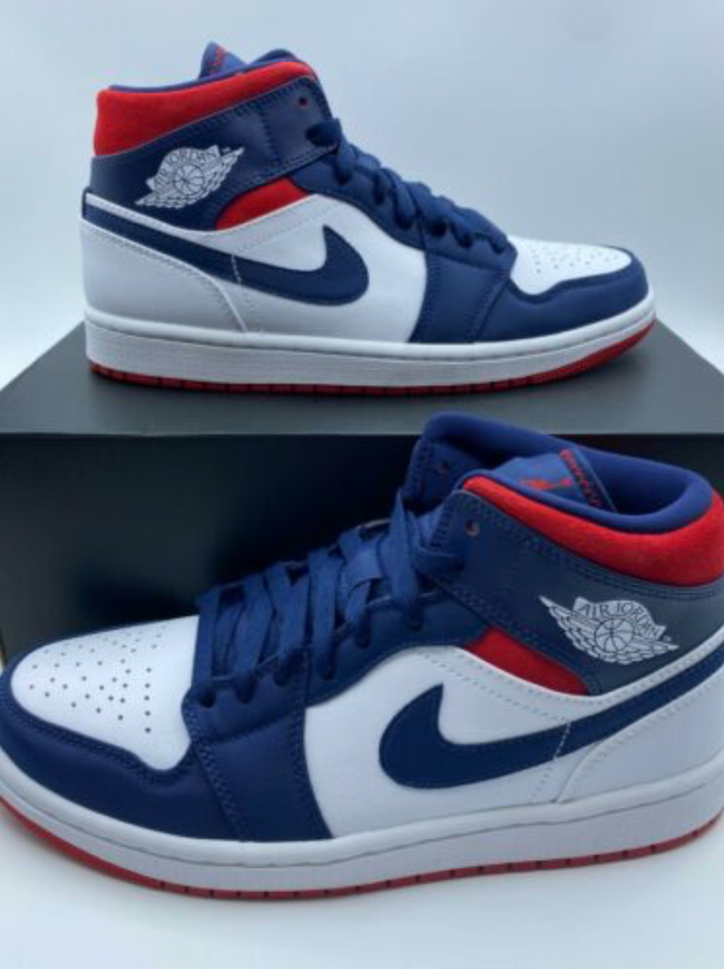 Air Jordan 1 Mid SE USA Olympic