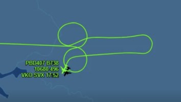 A Russian Airline Fired Its Boss After A Plane Drew A Phallus With Its Flight Plan In Support Of A Disgraced Football Captain