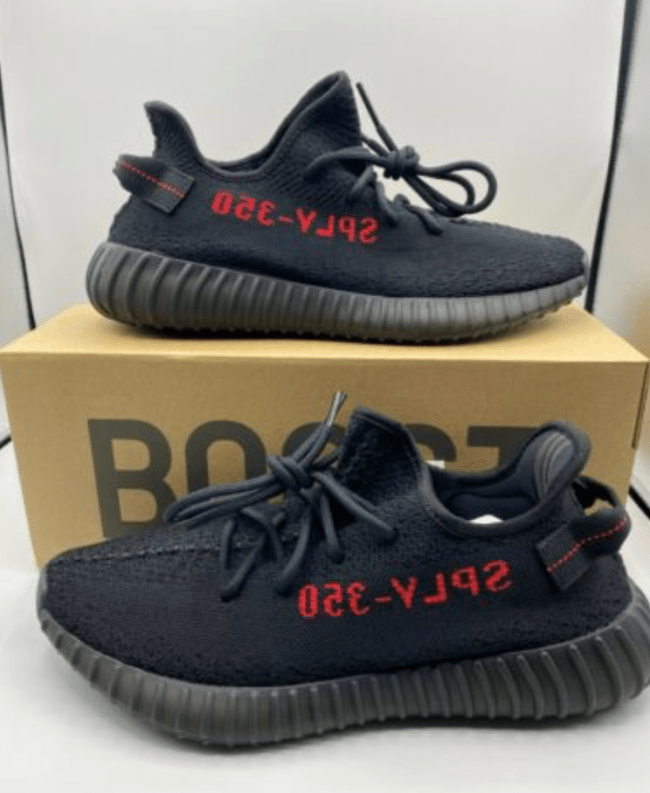 adidas Yeezy Boost 350 v2 Bred Black Red