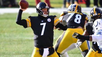 Colts Reportedly Called Out Steelers’ Offensive Plays Before Ben Roethlisberger Went All Backyard Football In 2nd Half