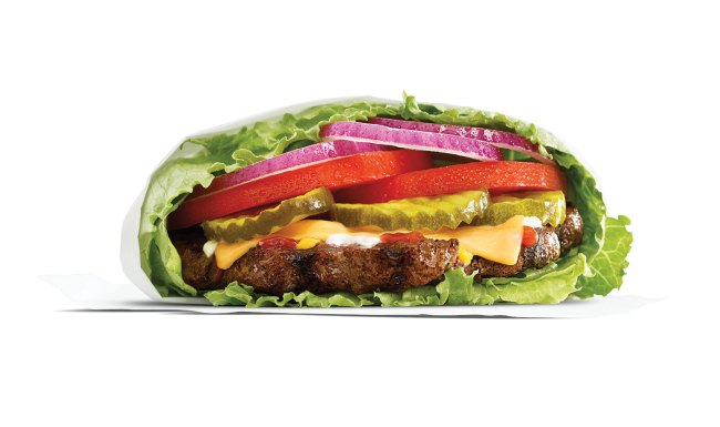 carls jr lettuce wrapped burgers
