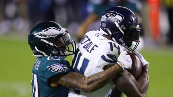 Eagles’ Darius Slay Gets Mocked By NFL Fans After Getting Destroyed By DK Metcalf On ‘Monday Night Football’