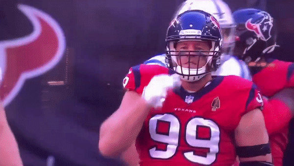 JJ Watt Tea Sip