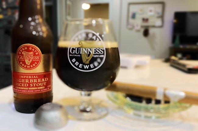 Guinness Imperial Ginger Bread Spiced Stout Bourbon Barrel Aged