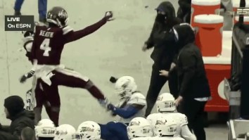 Mississippi State WR Malik Heath Brags About Kicking Downed Tulsa Player In The Head During Armed Forces Bowl Brawl On Instagram