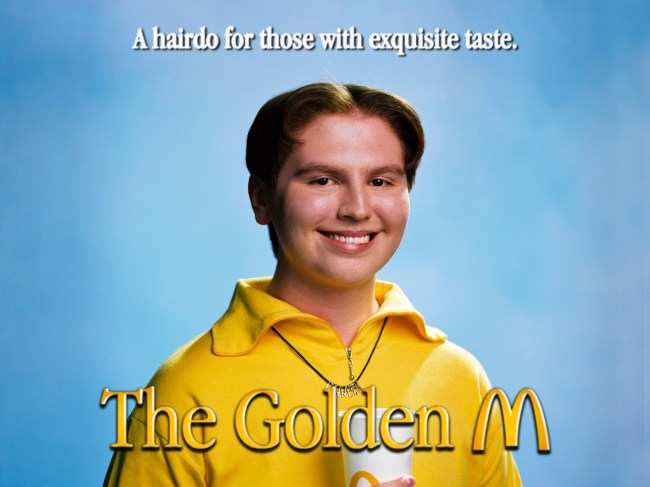 McDonald's The Golden M haircut