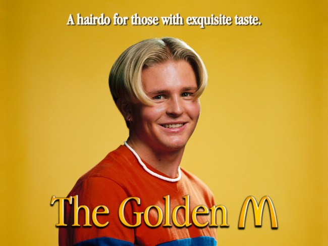 McDonald's The Golden M haircut